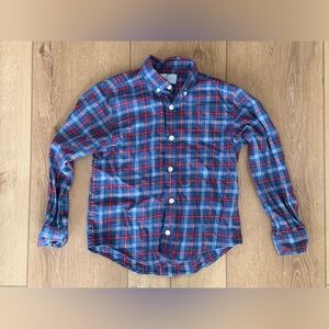 Classic Club Plaid Button Down Shirt